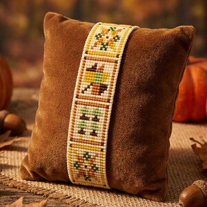Patrón de telar de pino - Gráfico de pulsera Miyuki de otoño en PDF