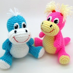 Baby the Dino - pdf crochet toy pattern - amigurumi photo tutorial bild 5