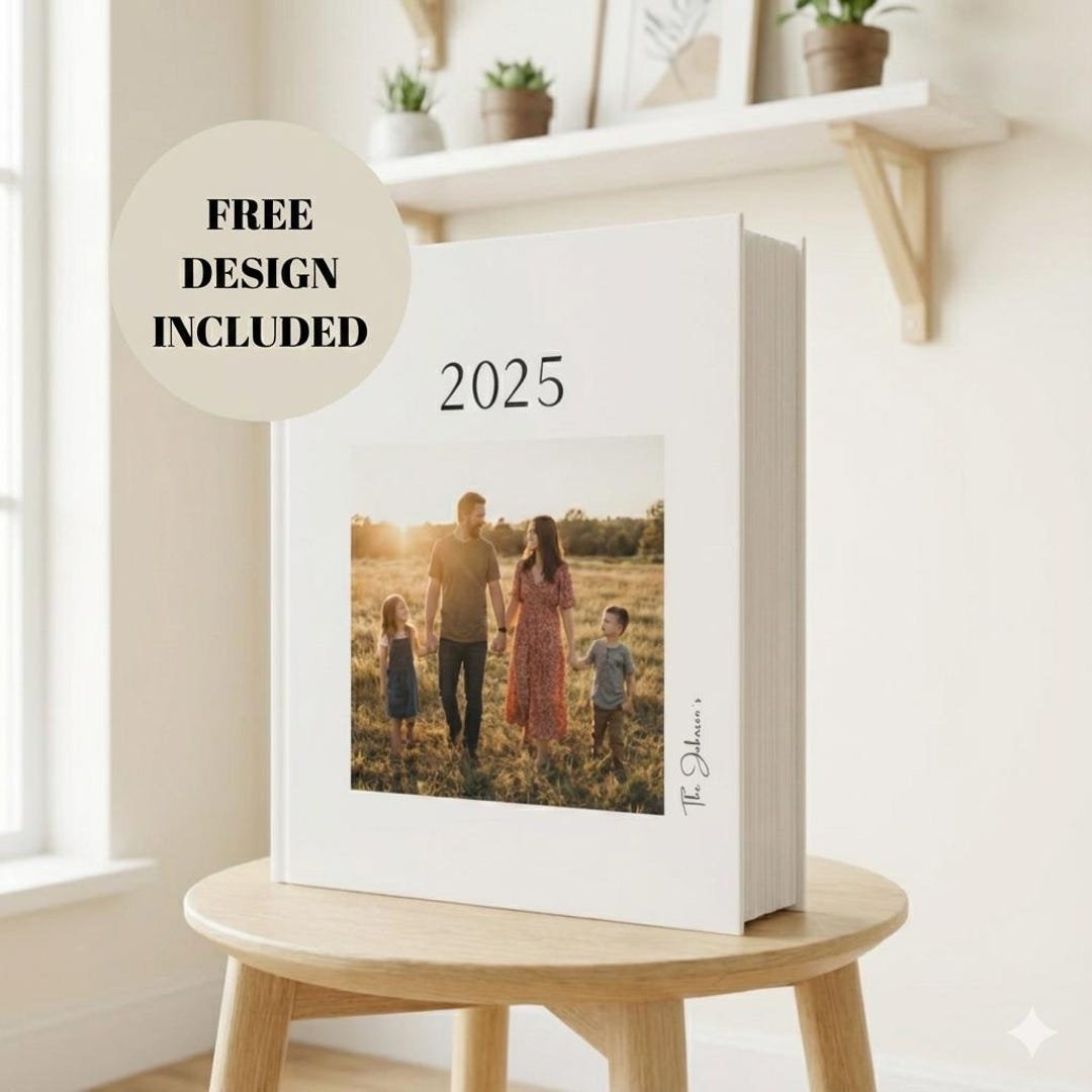 Hardcover Custom Memory Album Book | Personalized Photo Book & Yearbook ...