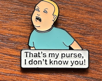 Bobby “that’s my purse” Enamel Needle Minder