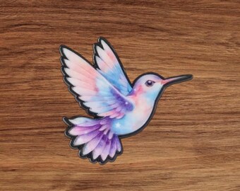 Birding Enthusiast Colorful Hummingbird Bird Needle Minder