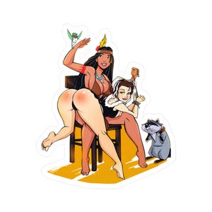 Punish Me! Sticker | Sexy Anime Waifu Vinyl Waterproof Decal