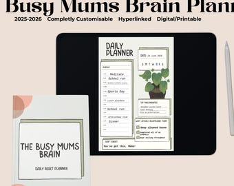 The Busy Mums Brain Planner