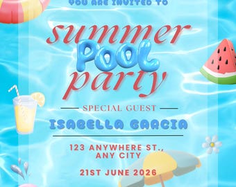 SUMMER POOL PARTY