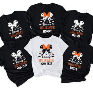 Disney Halloween Custom Shirt Disney Shirt Halloween Matching Shirts Custom Disney Family Shirt Halloween Shirts Disneyland Shirt SpokyShirt