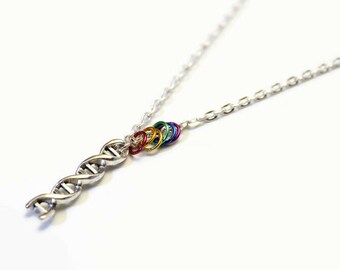 Gay DNA-ketting, DNA-sieraden voor wetenschappers