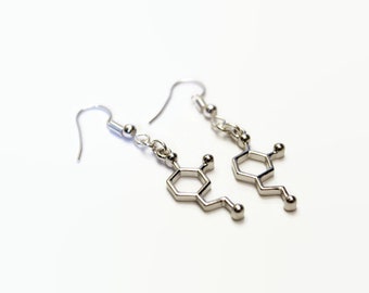 Dopamine earrings, happiness jewellery