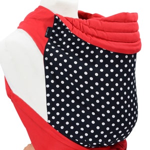 Polka Dots Mei Tai Baby Sling Wrap Baby Wearing Baby Carrier Toddler Carrier Baby Back Carrier Ready Made in UK