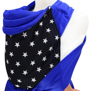 MNSdesigns Mei Tai Baby Sling Wrap Baby Wearing Best Baby Carrier Toddler Carrier Baby Back Carrier Stars Ready Made in UK