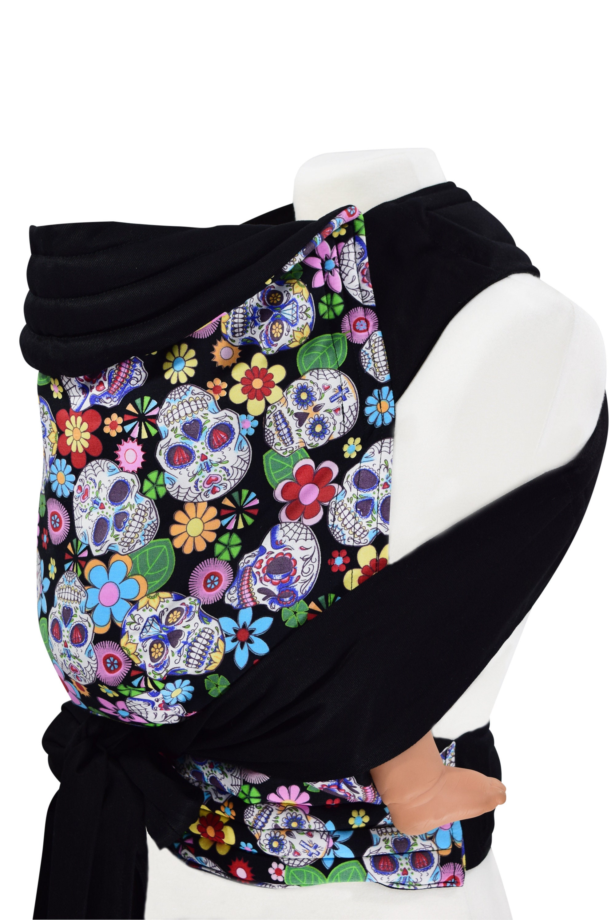 skull baby carrier