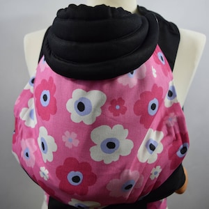 MNSdesigns MEI TAI Baby Sling Baby Carrier Best Baby Carrier Baby Sling Carrier Baby Back Carrier Dreamy Flowers Ready Made in UK