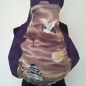 MNSdesigns Mei Tai Best Baby Carrier Baby Sling Carrier Toddler Carrier 26"X18" Soft Cotton Baby Wrap Baby Wearing Back Carrier Kimono III