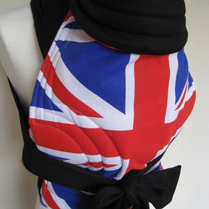 MEI TAI Baby Sling Carrier Baby Carrier Sling Baby Back Carrier Baby Wearing Infant Toddler Carrier Wrap MNSdesigns Union Jack Ready Made UK