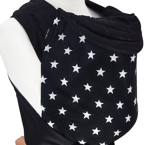 MNSdesigns Mei Tai Baby Sling Wrap Baby Wearing Best Baby Carrier Toddler Carrier Baby Back Carrier Stars Ready Made in UK
