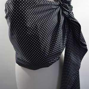 Baby Ring Sling Carrier Baby Sling Carrier Algodão Macio Baby Wrap MNSdesigns Baby Back Carrier Mini Bolinhas