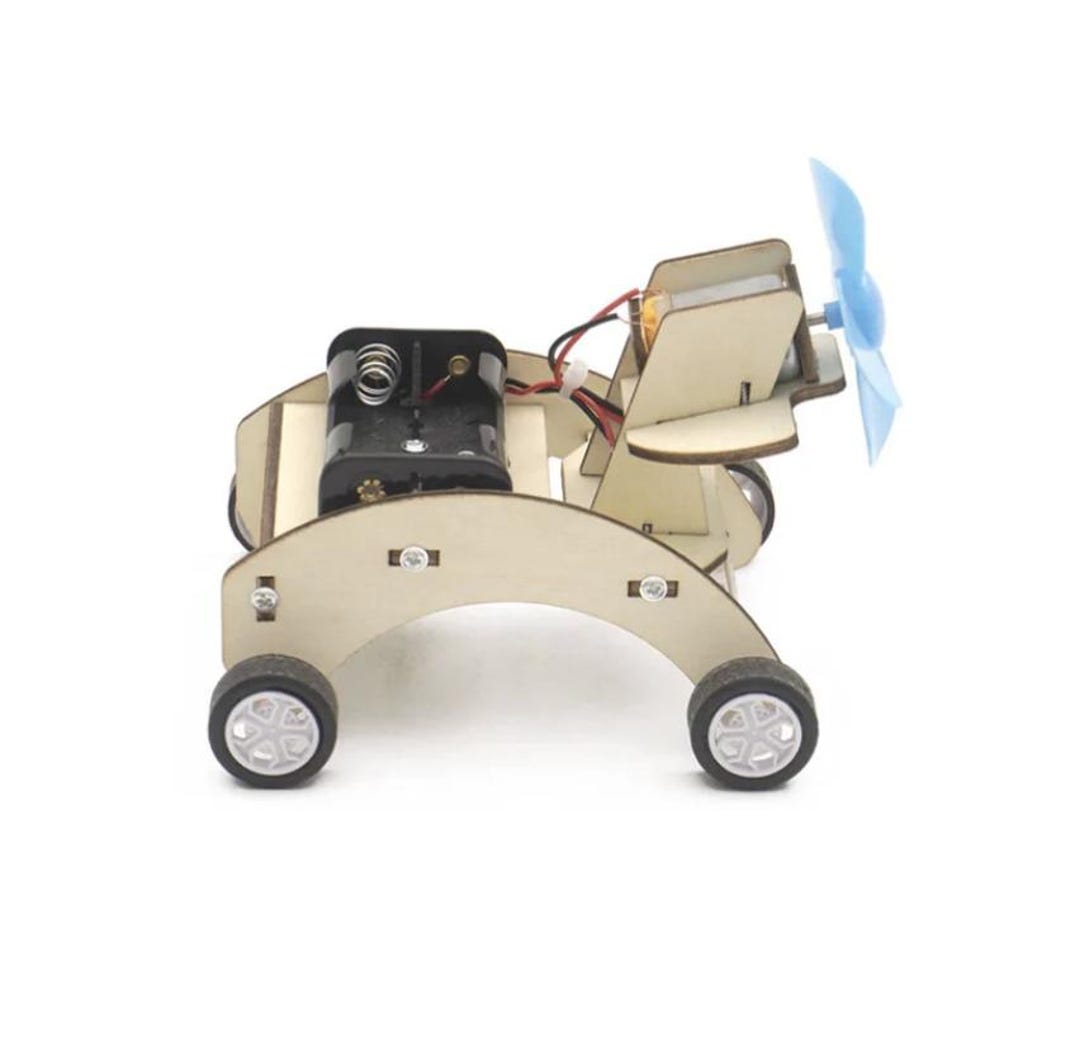 DIY Windmill Car STEM Kit • Kids Engineering Project • Science ...