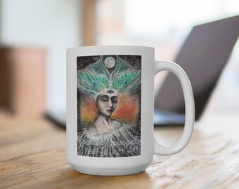 Wisdom Mug by Rachael Caringella / Tree Talker Art | 15oz