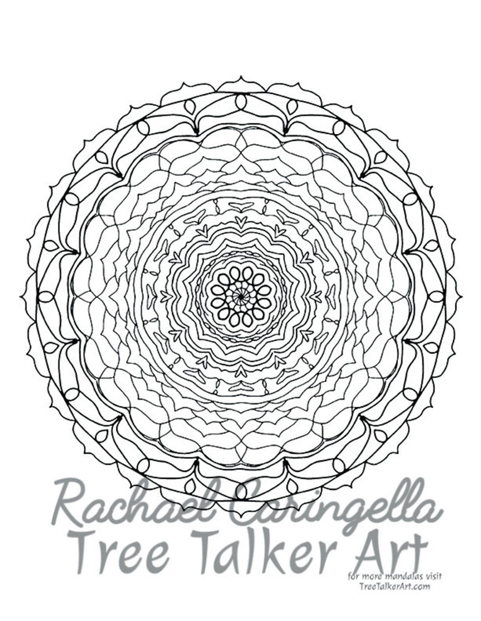 Mandala Coloring Pages Pack Of 3 Water Element - Etsy Italia