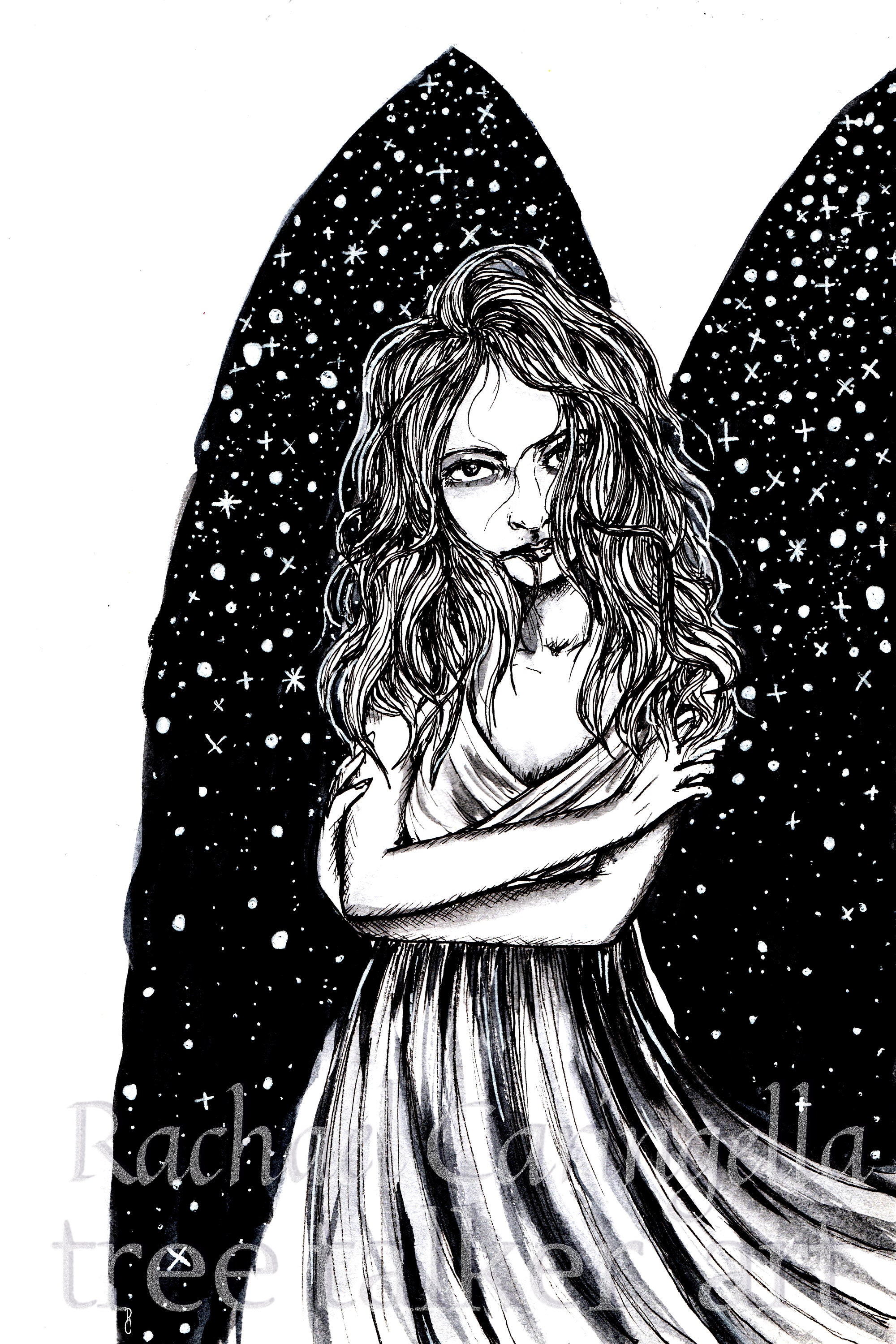 Fine Art Print of Goddess Eris Watercolor and Ink Illustration of Discordia  Giclee Art Print by Rachael Caringella Tree Talker Art - Etsy Israel