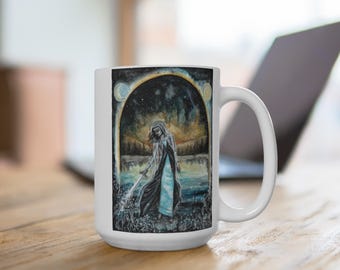 Warrior Mug by Rachael Caringella / Tree Talker Art