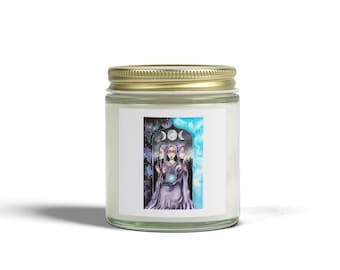 The High Priestess Candle by Rachael Caringella / Tree Talker Art