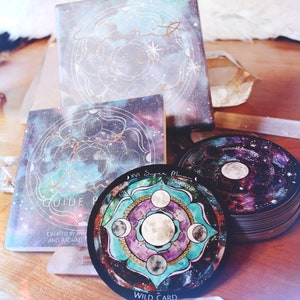 Spirit de la Lune Oracle Cards Oracle deck for Lunar Guidance Divination cards based on the phases of the moon image 5