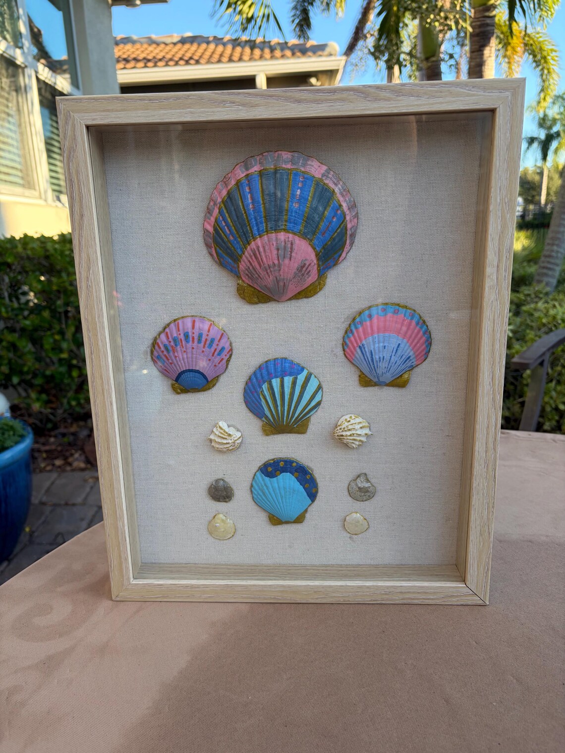 Hand Painted Shell Art - Etsy