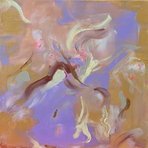 Purple Nurple - Original Abstract Art
