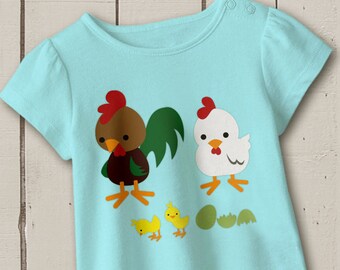 Chicken Family SVG File