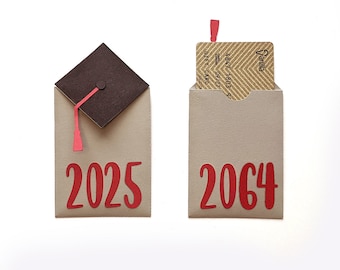 Graduation Cap Gift Card Holder SVG File