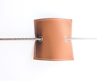 ITH Quadrat Chignon Haarschieber Applikation Stickdatei