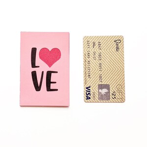 Love Gift Card Holder SVG Design