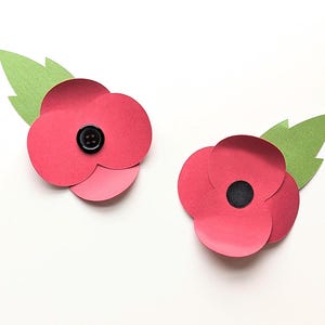 3D Erinnerung Mohnblume SVG-Datei