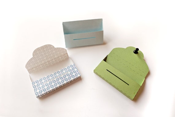 Paper Business Card Holder SVG + PDF Design