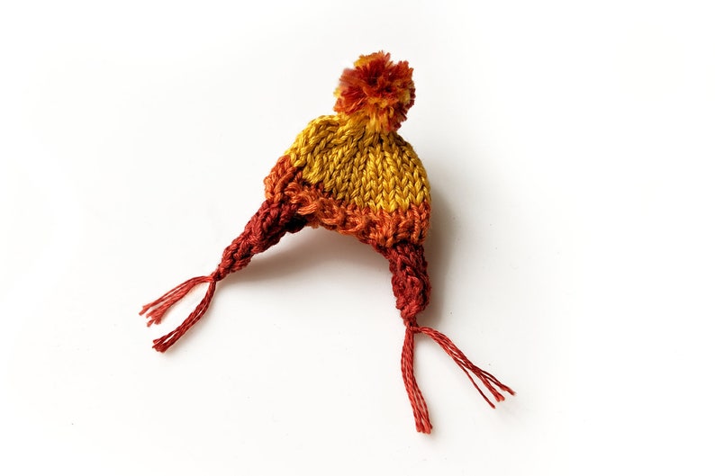 Mini Cunning Hat PDF Knitting Pattern image 4