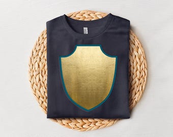 Crest Shield Shape Applique Embroidery File
