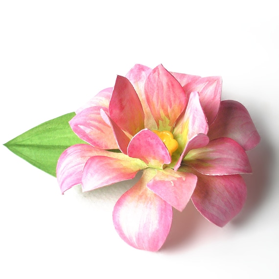 Download 3d Paper Lotus Flower Svg Design Etsy