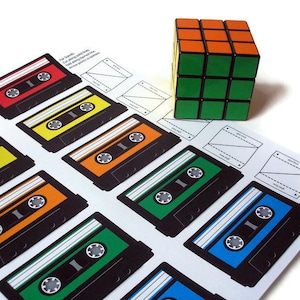 Mix Tape Printable PDF Tags