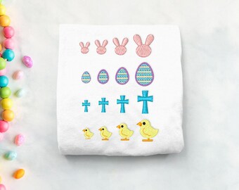 Ostern Micro Stickdatei Set