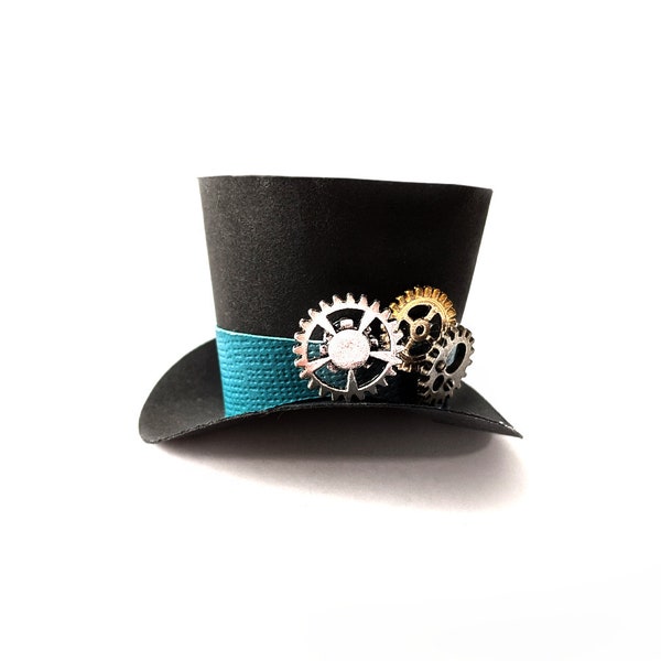 3D Mini Top Hat SVG Design