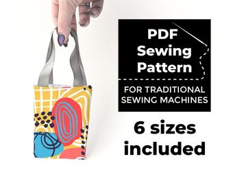 PDF Schnittmuster - Stoffbeutel für Plüschtiere und Puppen
