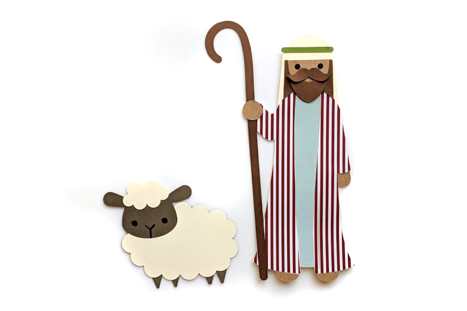 Good Shepherd With Sheep SVG File - Etsy Good Shepherd With Sheep SVG File - Etsy