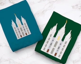 LDS Salt Lake City Temple Embroidery File