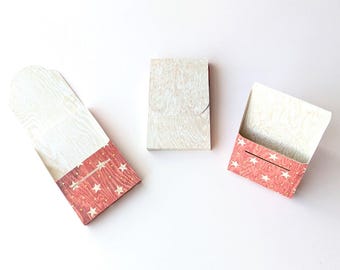 Vertical Business Card Holder SVG + PDF Design