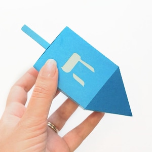 Hanukkah Dreidel Coffret Cadeau SVG Design