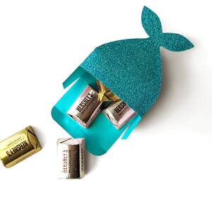 Mermaid Tail Gift Box SVG Design - Etsy
