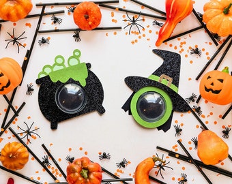 Halloween Witch Candy Dome Holder SVG File Duo