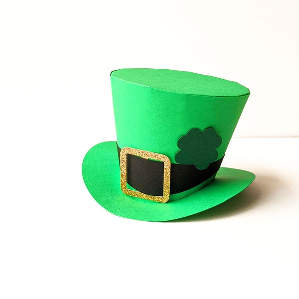 3D Leprechaun Hat SVG Design