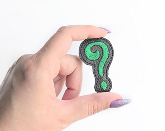 Fragezeichen ITH Feltie Applikation Stickdatei