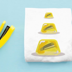 Stapler in Gelatin Mini Embroidery File